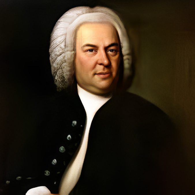 Portrait of a man with white hair.
